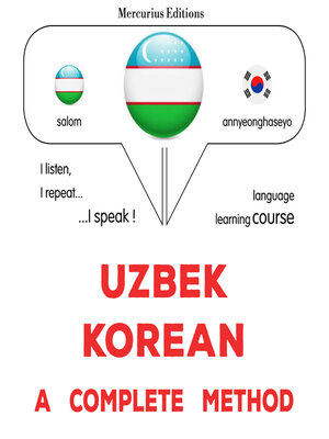 cover image of O'zbek--koreys